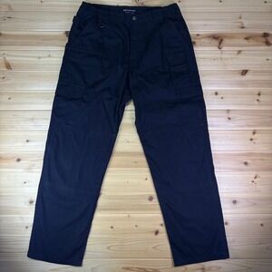 5.11 Tactical Pants Mens 34x32 Black Taclite Pro Ripstop Straight Leg Cargo Pant